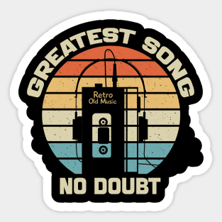 No Doubt Sticker